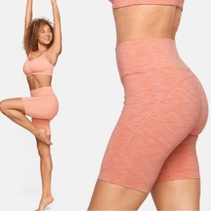 NWT Outdoor Voices Terracotta Freeform Biker Shorts in size XS